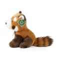 Rappa Plüsch Panda rot sitzend 18 cm ECO-FRIENDLY
