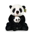 Rappa Plüsch-Panda mit Jungtier 27 cm ECO-FRIENDLY