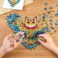 RoboTime Holzpuzzle Eule