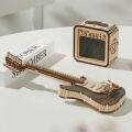 RoboTime 3D-Holzpuzzle E-Gitarre