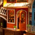 RoboTime 3D-Puzzle Buchstütze Miniaturhaus Romantisches Venedig