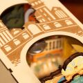 RoboTime 3D-Puzzle Buchstütze Miniaturhaus Romantisches Venedig
