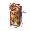 RoboTime 3D-Puzzle Buchstütze Miniaturhaus Weihnachtsgasse