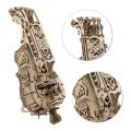 Ugears Mechanisches 3D-Holzpuzzle Drehleier (Hurdy-Gurdy)