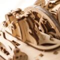Ugears Mechanisches 3D-Holzpuzzle Drehleier (Hurdy-Gurdy)