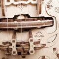 Ugears Mechanisches 3D-Holzpuzzle Drehleier (Hurdy-Gurdy)