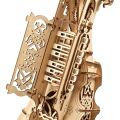 Ugears Mechanisches 3D-Holzpuzzle Drehleier (Hurdy-Gurdy)