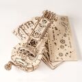 Ugears Mechanisches 3D-Holzpuzzle Drehleier (Hurdy-Gurdy)
