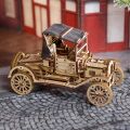 Ugears Mechanisches 3D-Holzpuzzle Retro Auto UGR-T