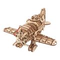 Ugears Mechanisches 3D-Holzpuzzle Mad Hornet Flugzeug