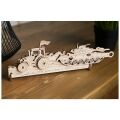 Ugears Mechanisches 3D-Holzpuzzle Brave UA Traktor