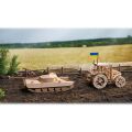 Ugears Mechanisches 3D-Holzpuzzle Tractor Wins