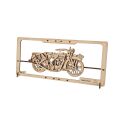 Ugears Mechanisches 2.5D-Holzpuzzle India Moto