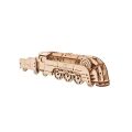 Ugears Mechanisches 3D-Holzpuzzle MINI-Lokomotive