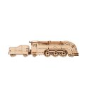 Ugears Mechanisches 3D-Holzpuzzle MINI-Lokomotive