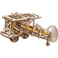 Ugears 3D mechanisches Holzpuzzle Mini-Doppeldecker