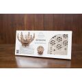 Ugears Mechanisches 3D-Holzpuzzle Blume