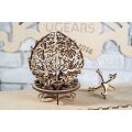 Ugears Mechanisches 3D-Holzpuzzle Blume