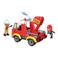 Qman Mine City Fire Line W12011-1 Leichter Feuerwehrwagen