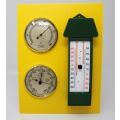 Wissner Wetterwarte mit Instrumenten und Wetterhahn