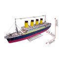 Woodcraft 3D-Holzpuzzle Titanic