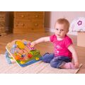 Bigjigs Baby Holz Sensorik-Brett Blumen