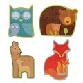 Petit Collage Erstes Puzzle Waldtiere