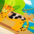 Bigjigs Toys Sensorisches Dschungel-Puzzle
