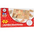 Bigjigs Toys Große hölzerne Dominosteine