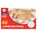 Bigjigs Toys Große hölzerne Dominosteine