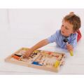 Bigjigs Toys Werkzeugkasten aus Holz