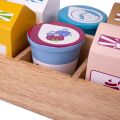 Bigjigs Toys Cocktail-Produkte in einer tragbaren Box