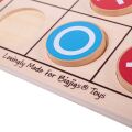 Bigjigs Toys Holz-Drei gewinnt natur
