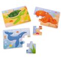 Bigjigs Toys Puzzle 3in1 Meerestiere