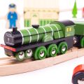 Bigjigs Rail Holzschienenbahn Flying scotsman