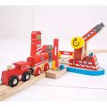 Bigjigs Rail Firefighters Seenotretter