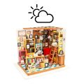 RoboTime 3D-Puzzle Miniaturhaus Sams Arbeitszimmer