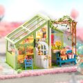 RoboTime 3D-Puzzle Miniaturhaus Blühender Frühling