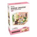 RoboTime 3D-Puzzle Miniaturhaus Florist Fresh Flower