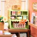 RoboTime 3D-Puzzle Miniaturhaus Florist Fresh Flower