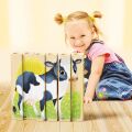 Quercetti Puzzle Tiere auf dem Bauernhof