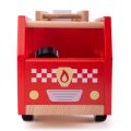 Bigjigs Toys Hölzernes Feuerwehrauto