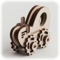 CuteWood 3D Traktor Puzzle aus Holz