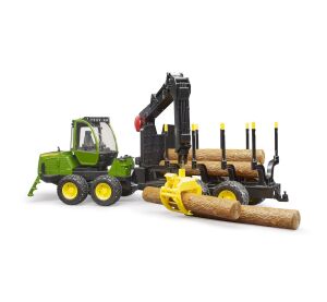 Bruder Holztransporter JOHN DEERE
