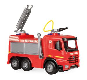 Lena MAXI Mercedes Feuerwehrauto Arocs, dekorativer Karton