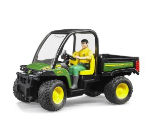 Bruder John Deere Gator mit Fahrer