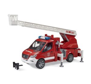 Bruder Feuerwehrfahrzeug MB Sprinter mit Leiter