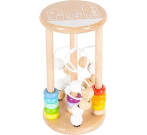 small foot Motorisierter Holzzylinder mit Labyrinth