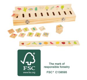 small foot Bildersortierbox Educate