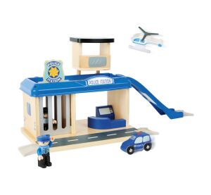 small foot Polizeistation mit Zubehör